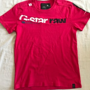 G-Star Raw Jeans Women&#39;s Unisex Rose Medium Size w/ Printed Design