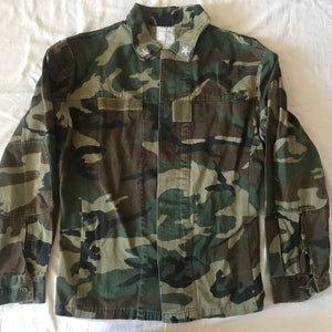 Italian Camouflage Medium Field Jacket Shirt Men&#39;s Unisex
