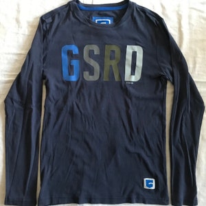 G-Star Raw S.O. Park RT Long Sleeve T-Shirt Medium Slim Fir EU