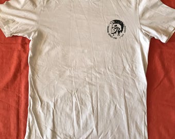 Super cool white diesel tshirt! Worn a few times