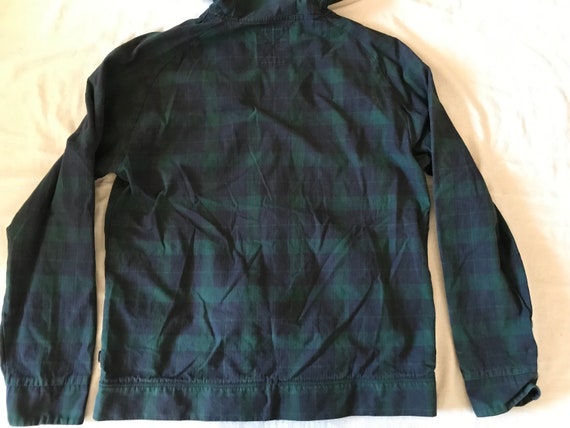 Vans Hoodie Zipped Overshirt Jacket Cotton Dark B… - image 7