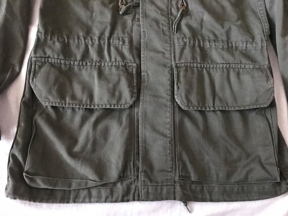 Vintage Military Field Jacket French France Men's 6070/8085