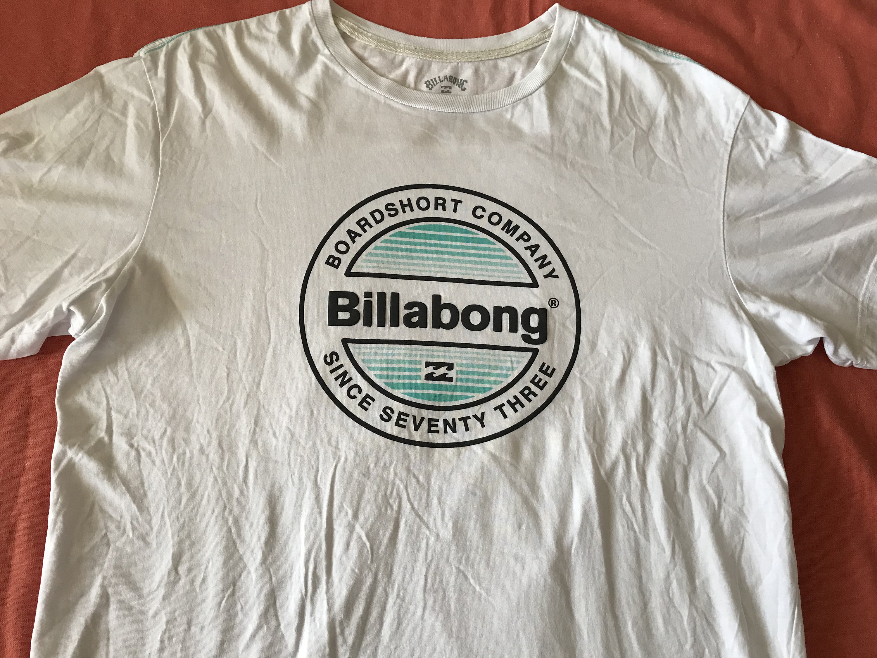 Billabong Men's White T-shirt 