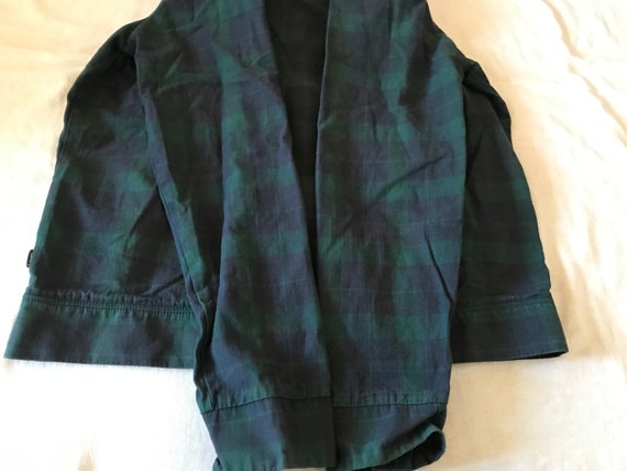 Vans Hoodie Zipped Overshirt Jacket Cotton Dark B… - image 9