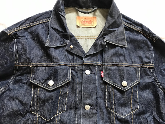 Levi's Levi Strauss Denim Men's Trucker Jacket Model 72500 Size XL