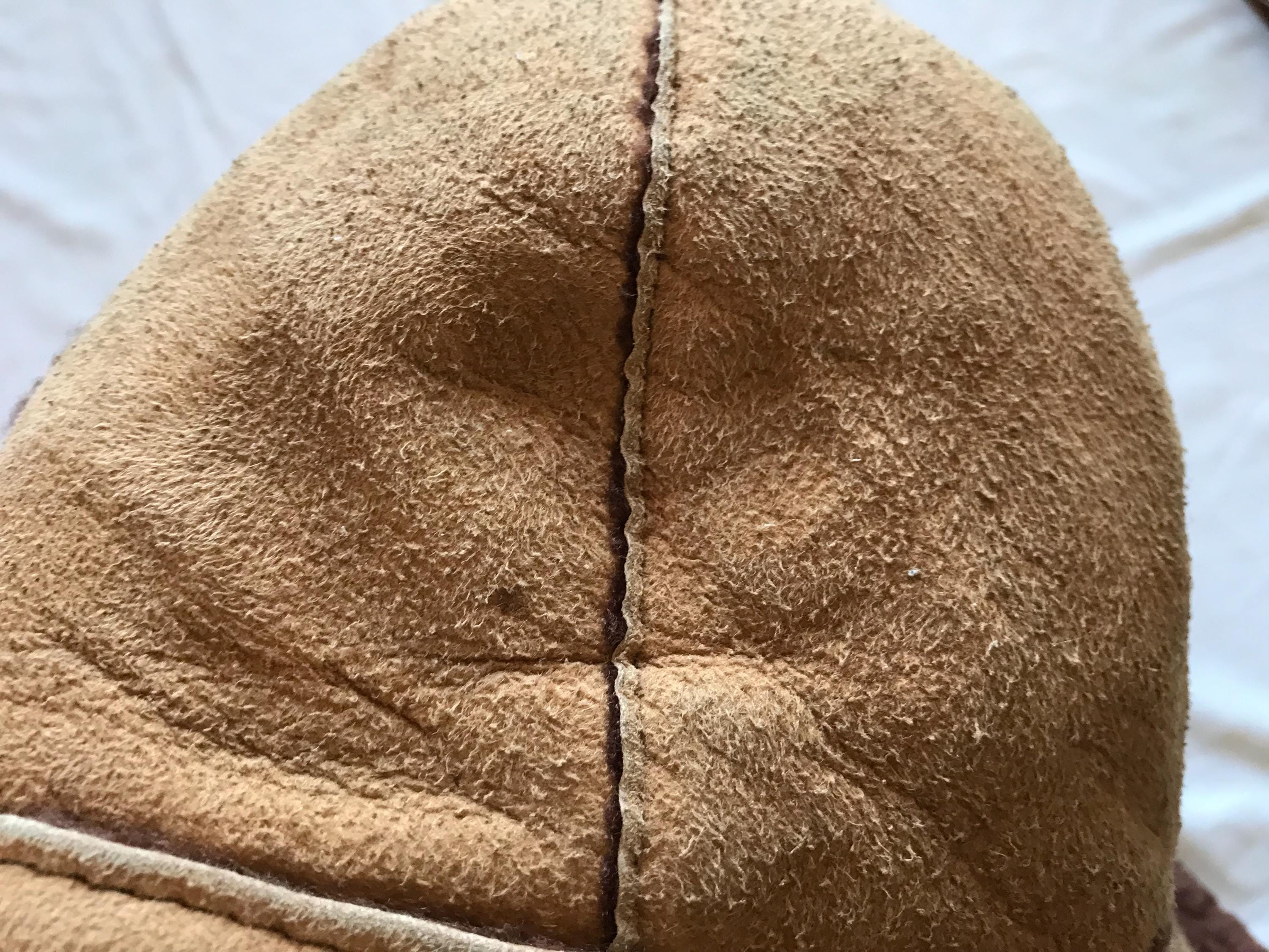 Vintage Shearling Made in Great Britain Brown Sheepskin  display picture 1