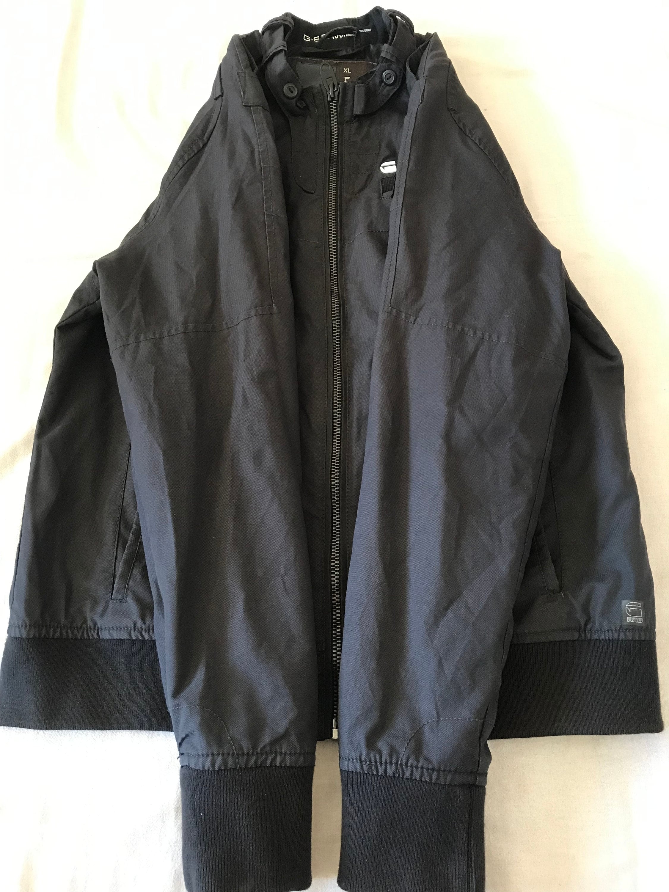 G-star Raw Men's Racer ''hook Bomber'' Jacket Black XL EU Slim