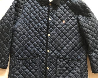 Wilkes and Akerman Italian Waxed Windbreaker Jacket *liner
