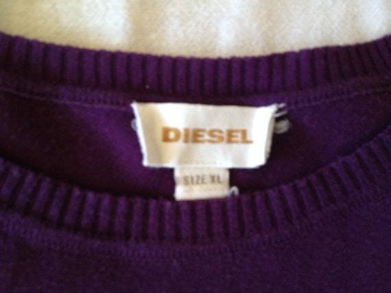 Diesel Jeans Vintage Violet Men's Pullover Sweate… - image 3