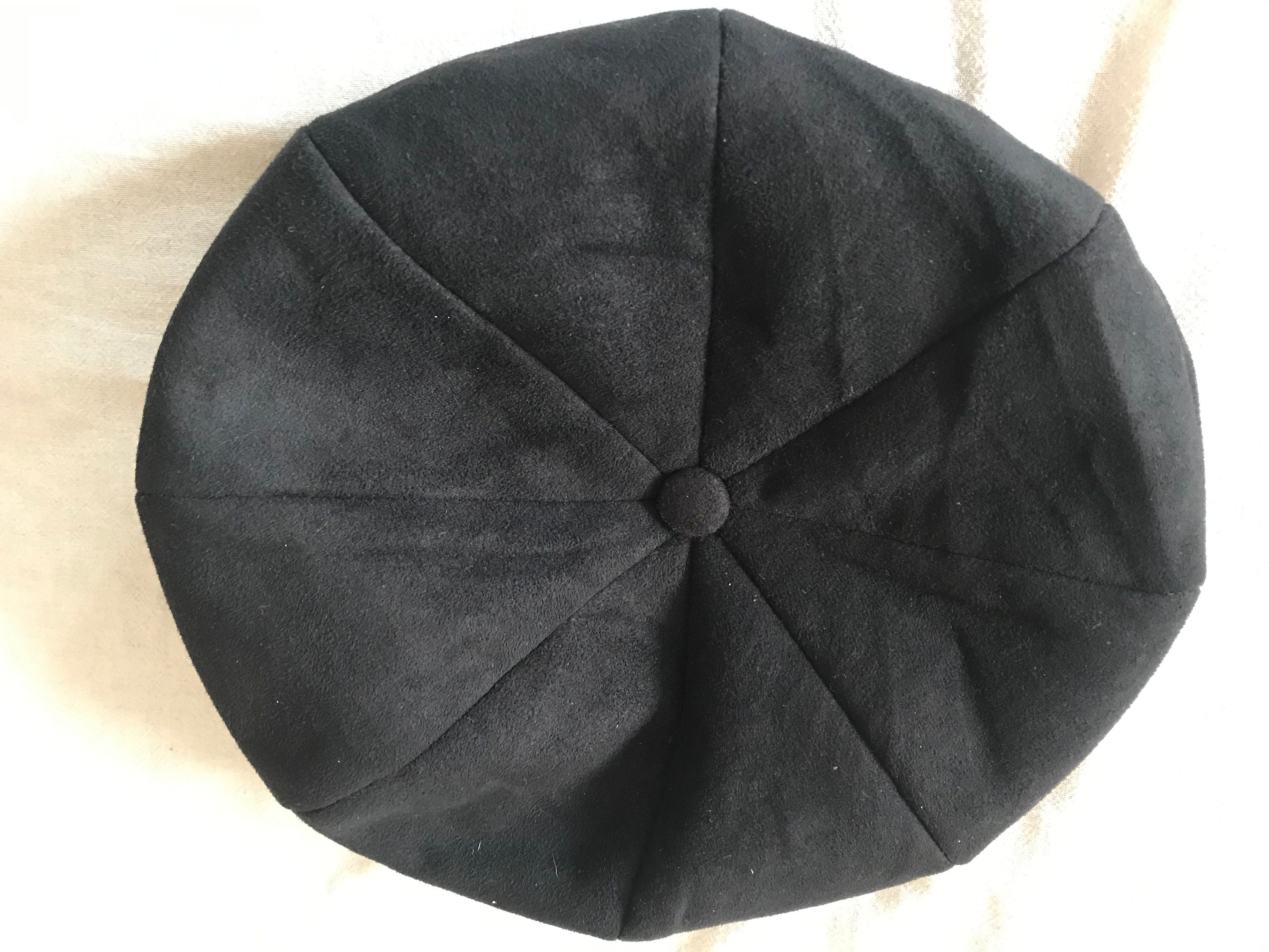 Casquette Gavroche Vintage Réglable - Béret Plate Homme/Femme - Taille 56-61cm - Pour Automne/Hiver