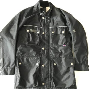 Belstaff dames biker motorjas zwart maat 42 | Gemaakt in Engeland