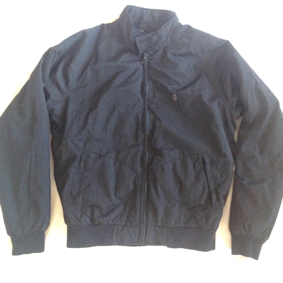 Volcom Stone Corpo Class Vintage Windbreaker Skateboard Black