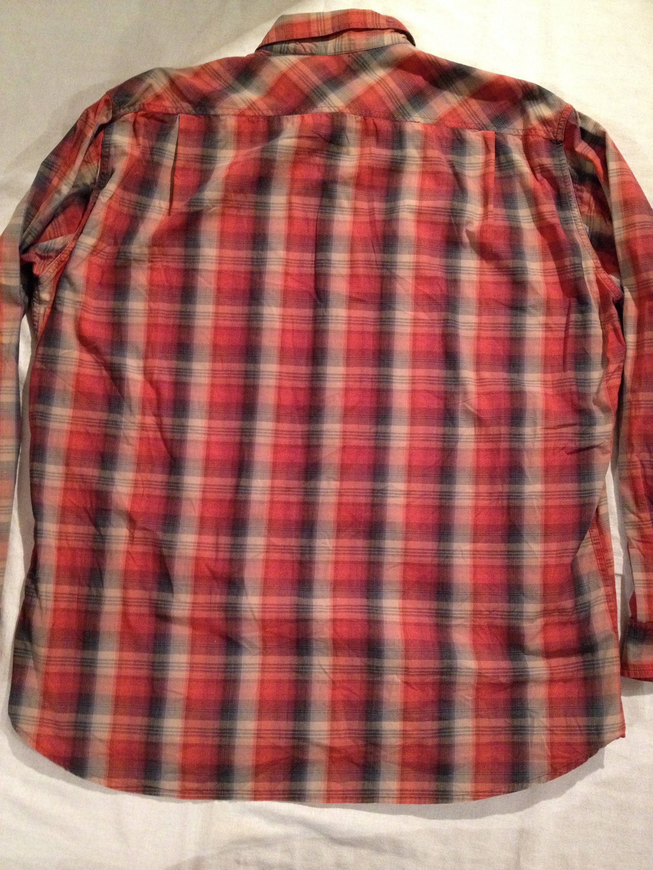 Marlboro Classics Vintage Long Sleeve Men's Shirt Plaid Marlboro Classics Vintage Long Sleeve Men's Shirt Plaid