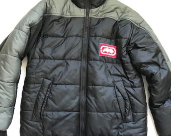 Ecko Unltd. Zip up Hoodie Jacket Black Size X Large - Etsy