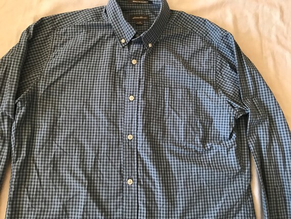 Eddie Bauer Men's Long Sleeve Dress Shirt Blue Medium Size Relaxed Fit Size | Wrinkle Free Edition - Etsy Eddie Bauer Men's Long Sleeve Dress Shirt Blue Medium Size Relaxed Fit Size | Wrinkle Free Edition - Etsy