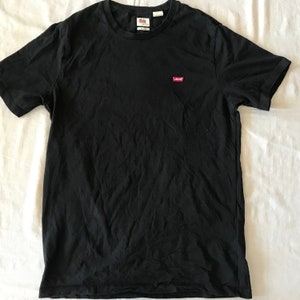 Levi&#39;s Levi Strauss Men&#39;s Standard T-Shirt Black Medium Size