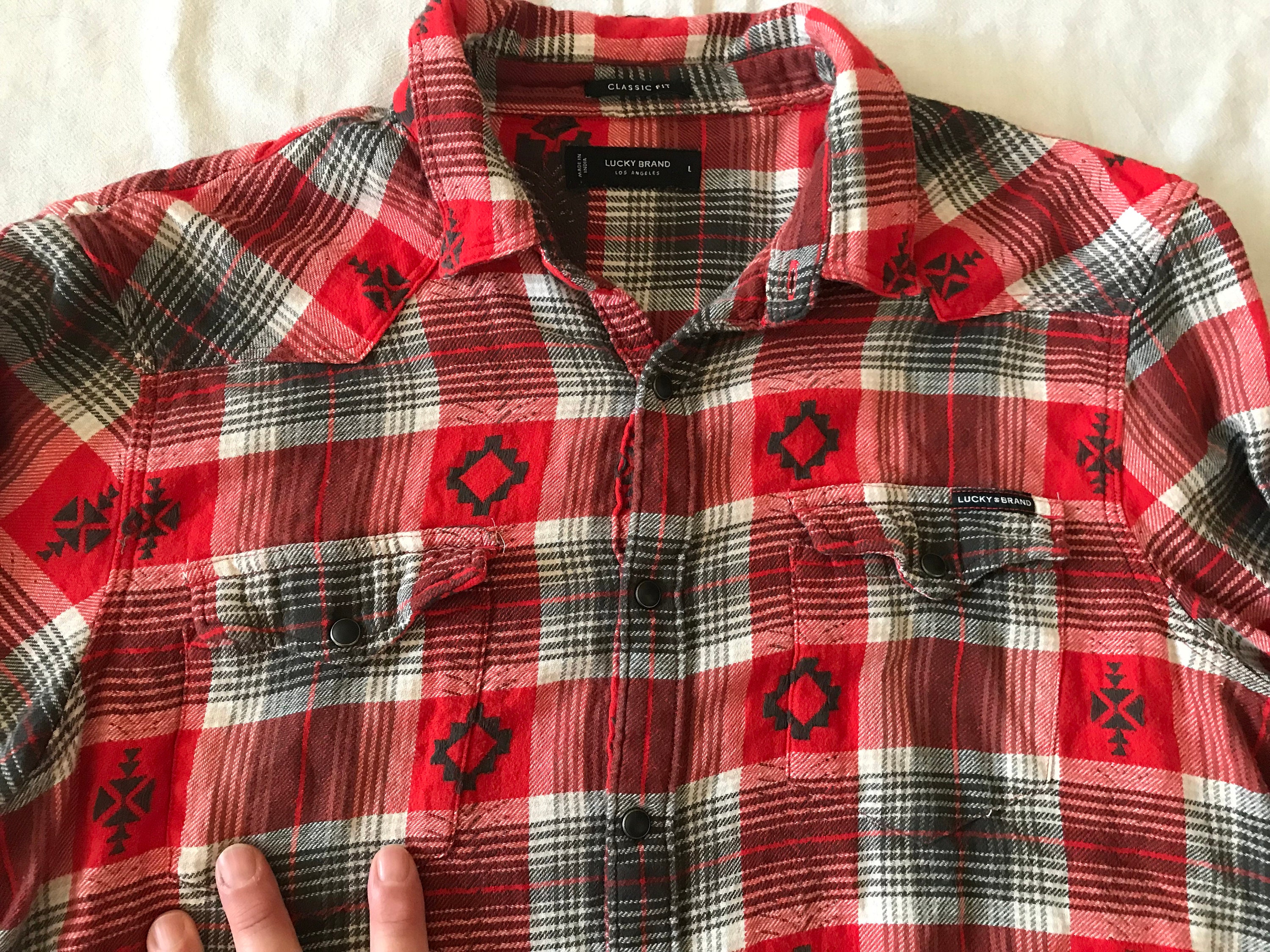 Lucky Brand Men's Western Long Sleeve Flannel Plaid Shirt Large Size Classic Fit EU - Etsy Lucky Brand Men's Western Long Sleeve Flannel Plaid Shirt Large Size Classic Fit EU - Etsy