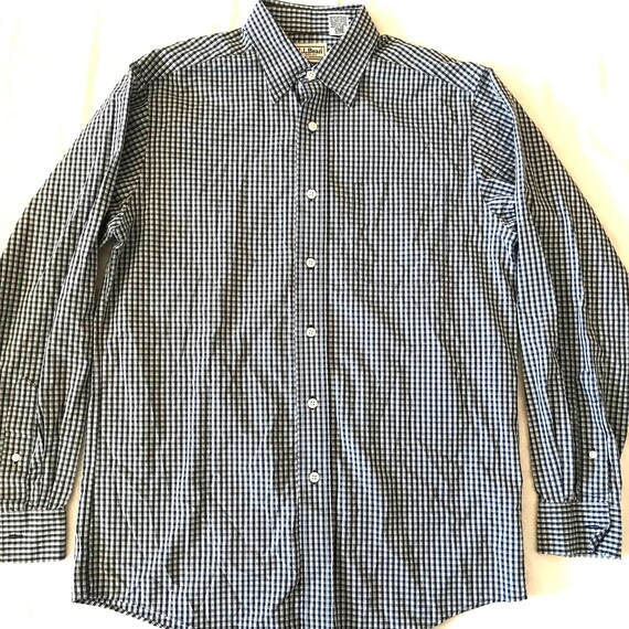L. L. Bean Men's Long Sleeve Dress Shirt Small Regular Size Gray Checkered - Etsy New Zealand L. L. Bean Men's Long Sleeve Dress Shirt Small Regular Size Gray Checkered - Etsy New Zealand