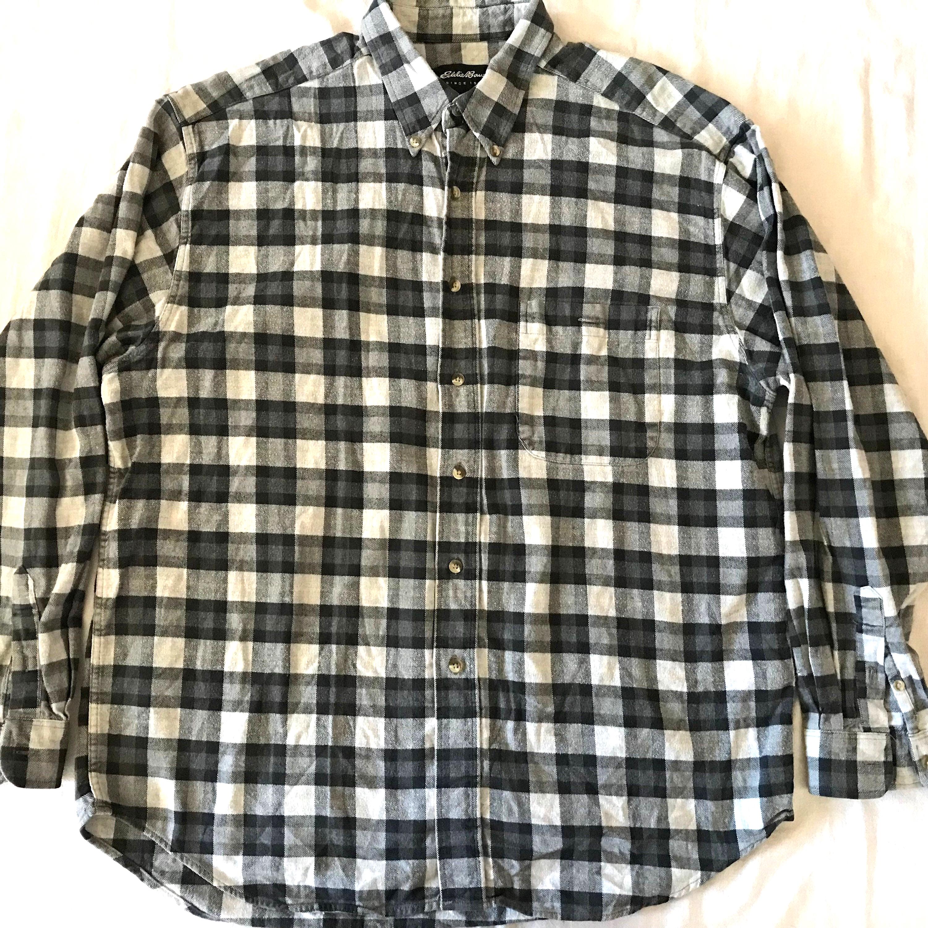 Chemise en flanelle à carreaux - Bleu/beige - Kiabi - 18.00