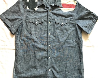 Denim and Supply Polo Ralph Lauren Stars and Stripes Men's Western