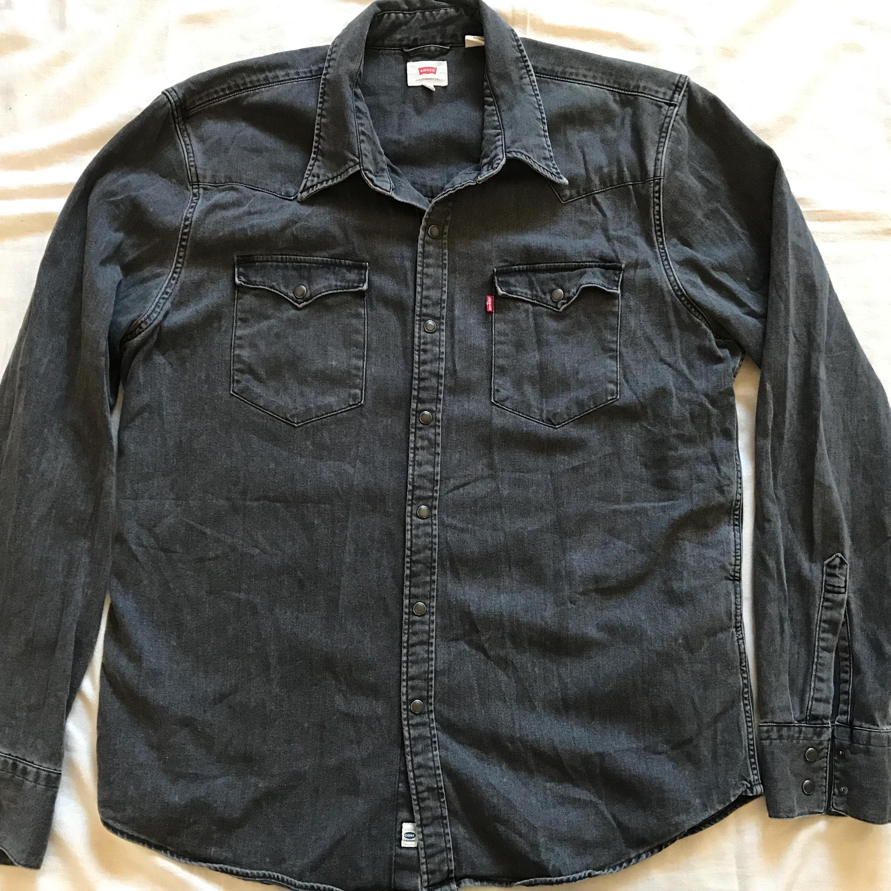 Levis cone denim shirt best sale