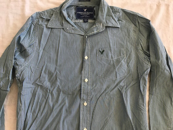 LCW Vision Chemise Homme En Popeline Rayée Manches Longues Coupe Standard Vert O 4372178