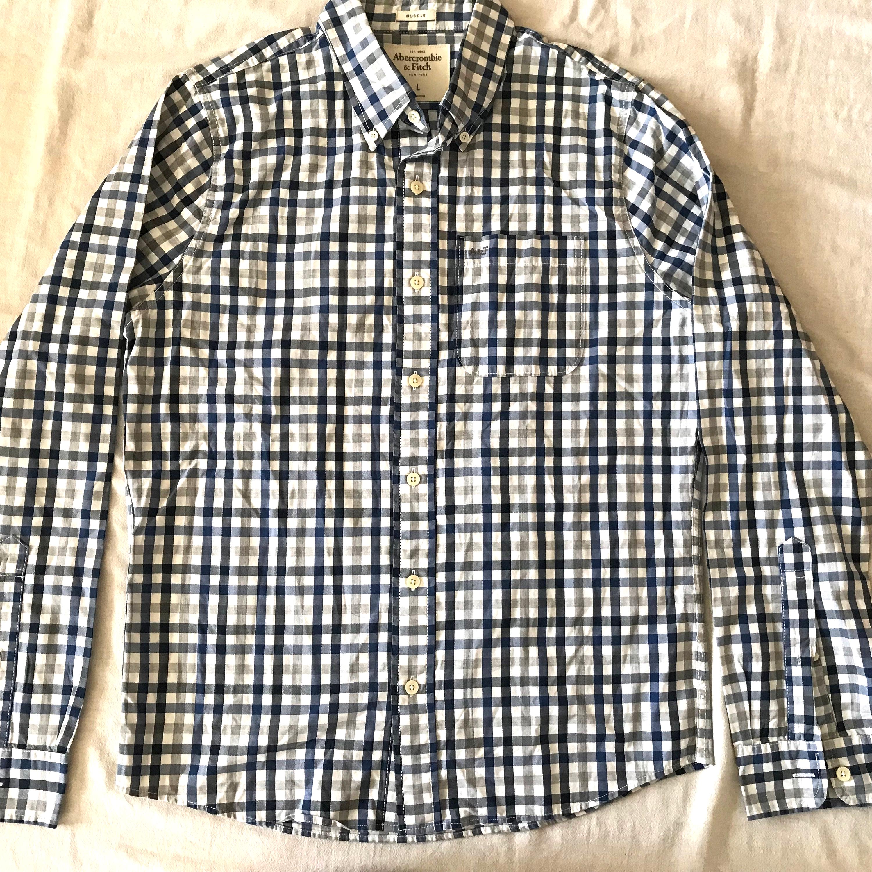 dress shirt abercrombie fitch Men's Formal
