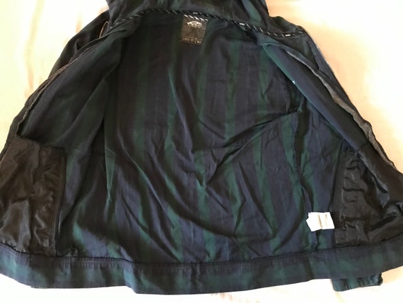 Vans Hoodie Zipped Overshirt Jacket Cotton Dark B… - image 5