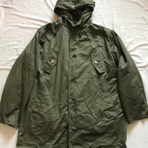 German Bundeswehr Winter Military Parka Men&#39;s Olive Green Drab XL XLarge Size