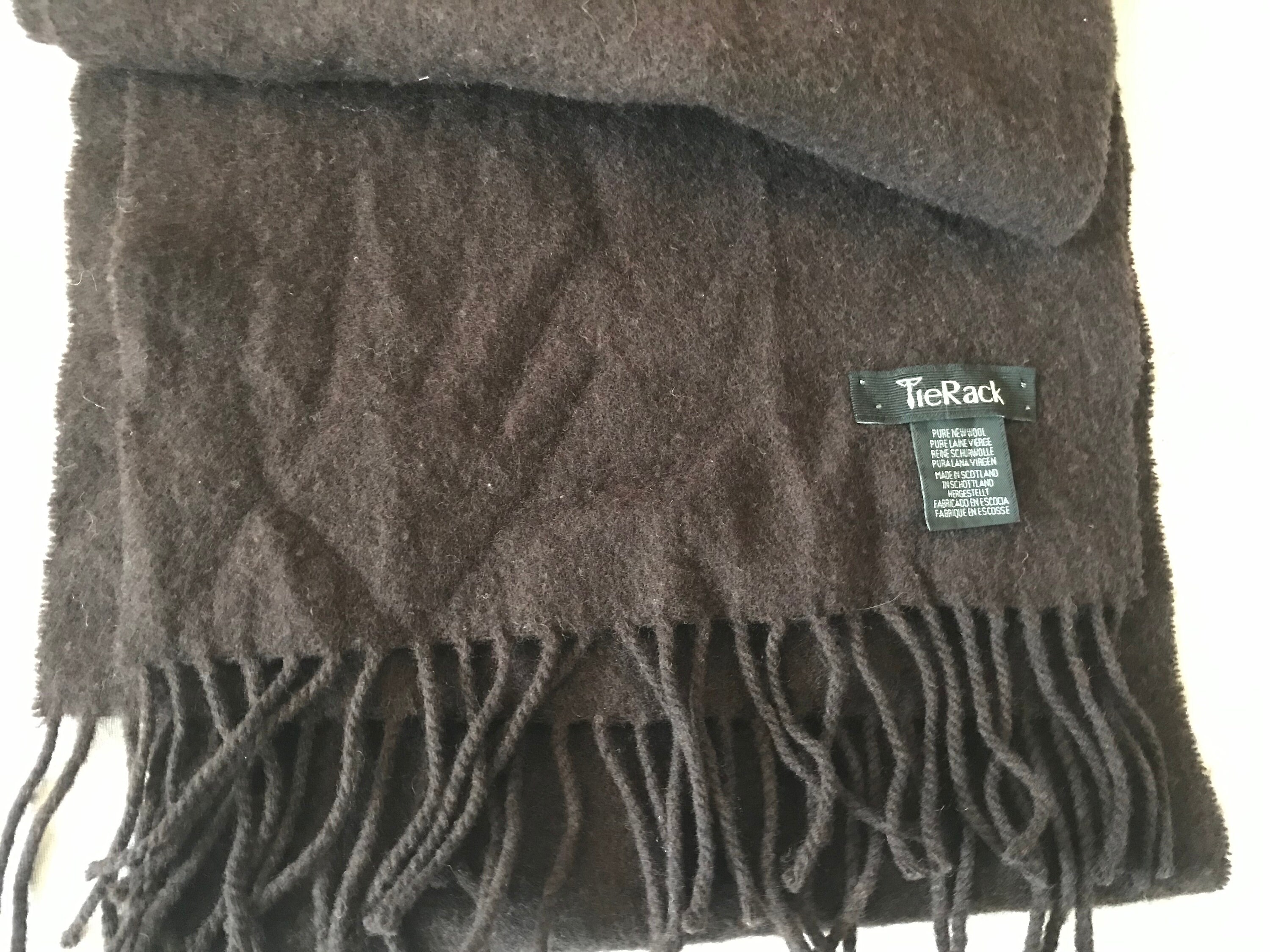 Sciarpa Cashmere/lana Stampata Motivo Elefanti - Grigio Verde/blu