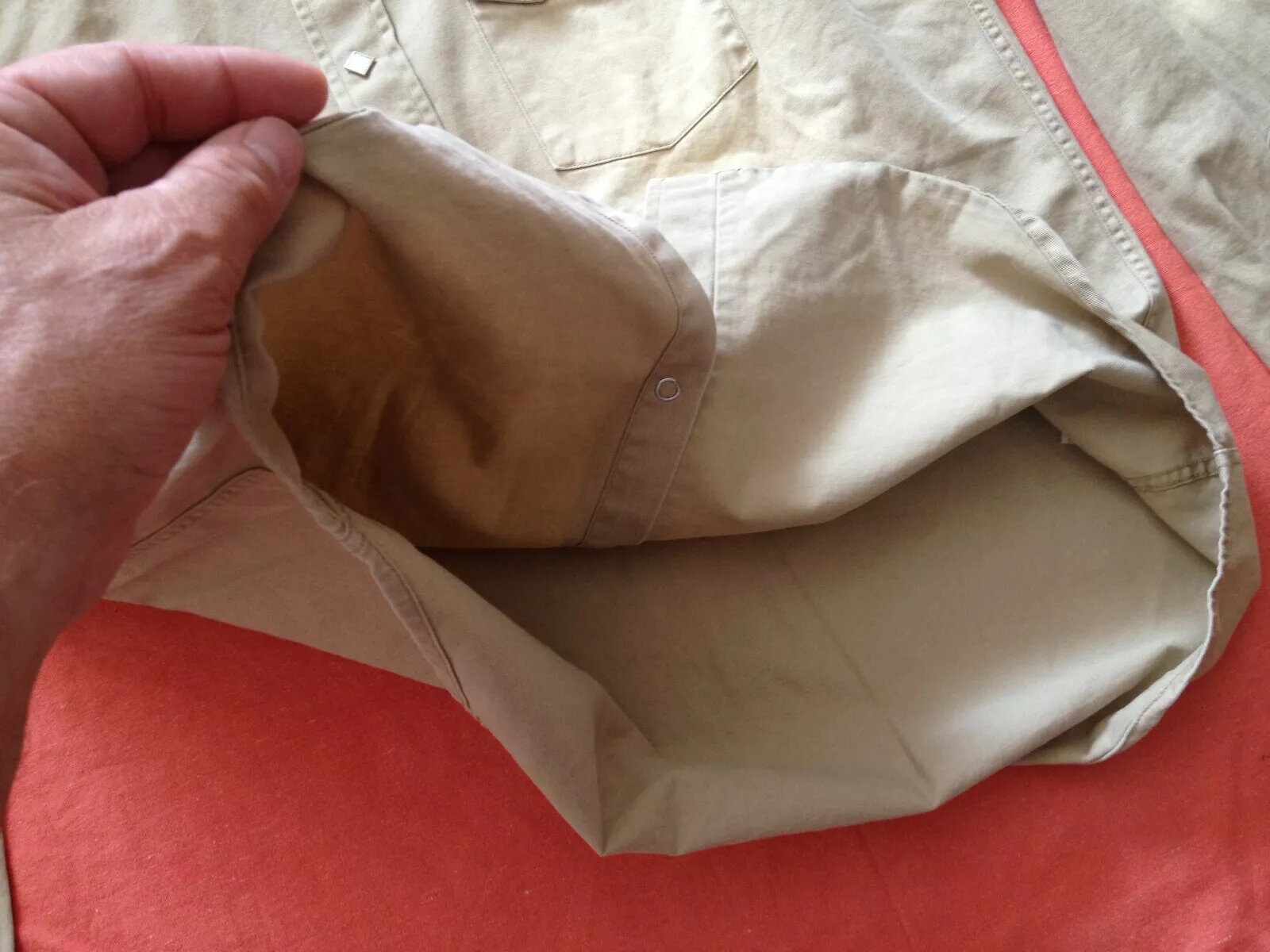 Chemise Habillée Homme Emmett London Bleu Rayé - Taille 17 1/2, Manches Françaises