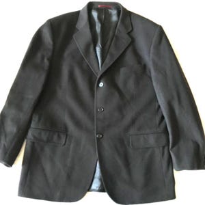 Gap Men's Jacket Blazer Winter Dark Blue Wool Size 54 EU / 44 US