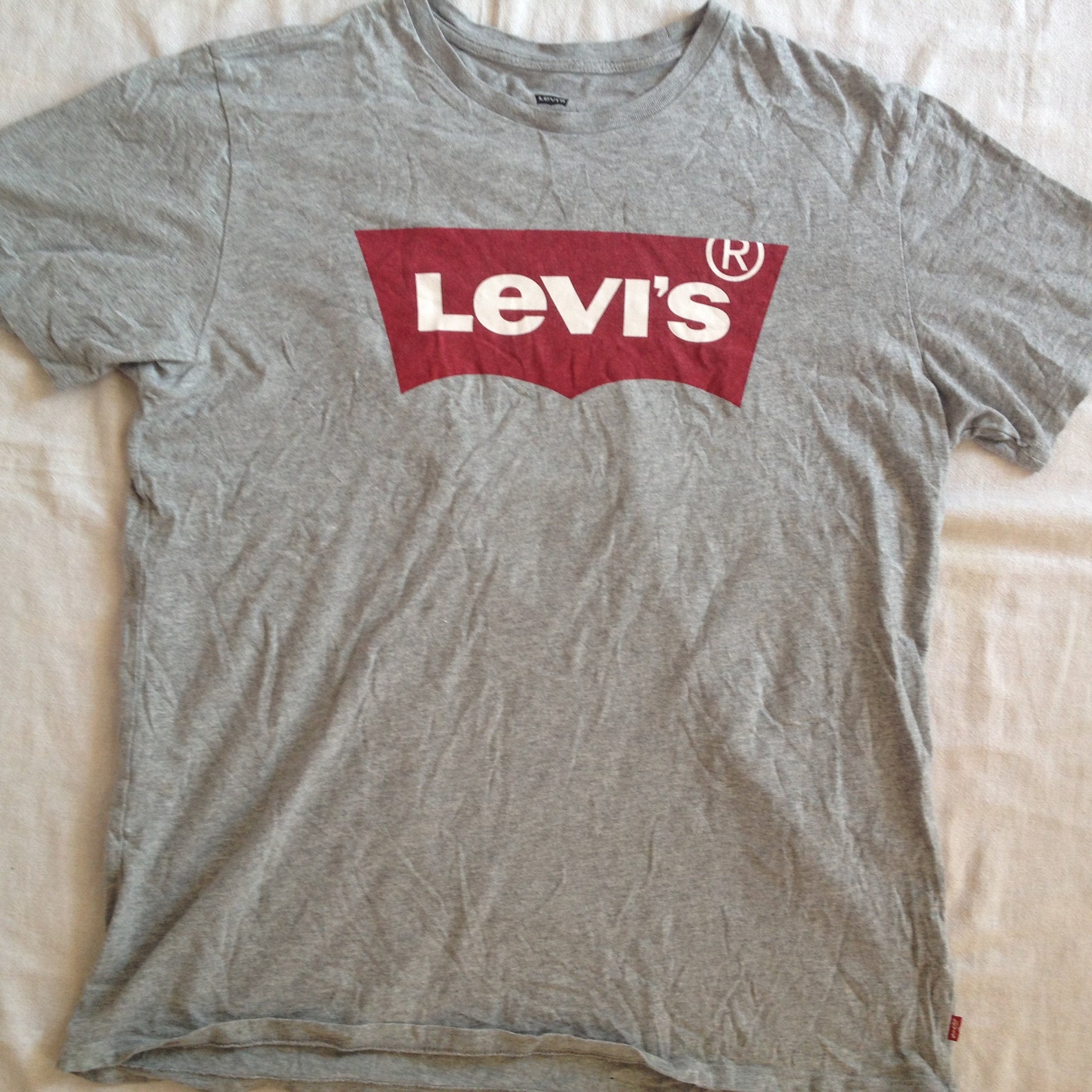 Levi's Levi Strauss Co. T-shirt Gray Men's Unisex Size - Etsy UK