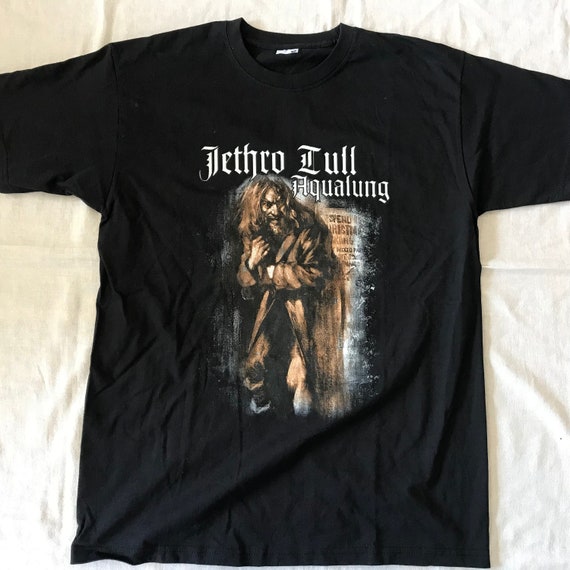80s JETHRO TULL バンドT ブラック ビンテージ USA製 80s JETHRO TULL バンドT ブラック ビンテージ USA製