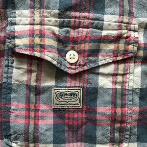 Ralph Lauren Denim & Supply Men's Long Sleeve Pure Cotton Plaid Shirt Large Size image 4