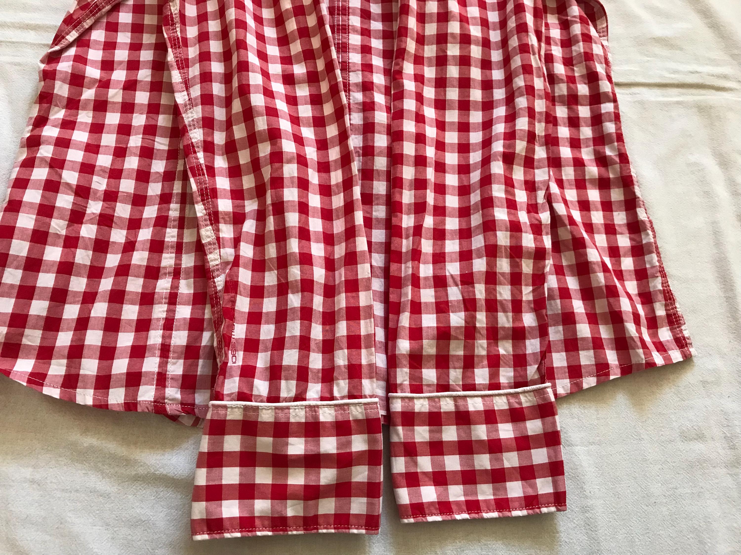 Chemise Femme G-Star à Carreaux Couleur Pétrole - Taille XS - Occasion Très Bon état