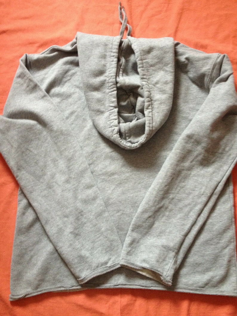 WeSC We Are The Superlative Conspiracy Sweden Classic Unisex Gray Hoodie Sweatshirt Cotton Medium Size image 8