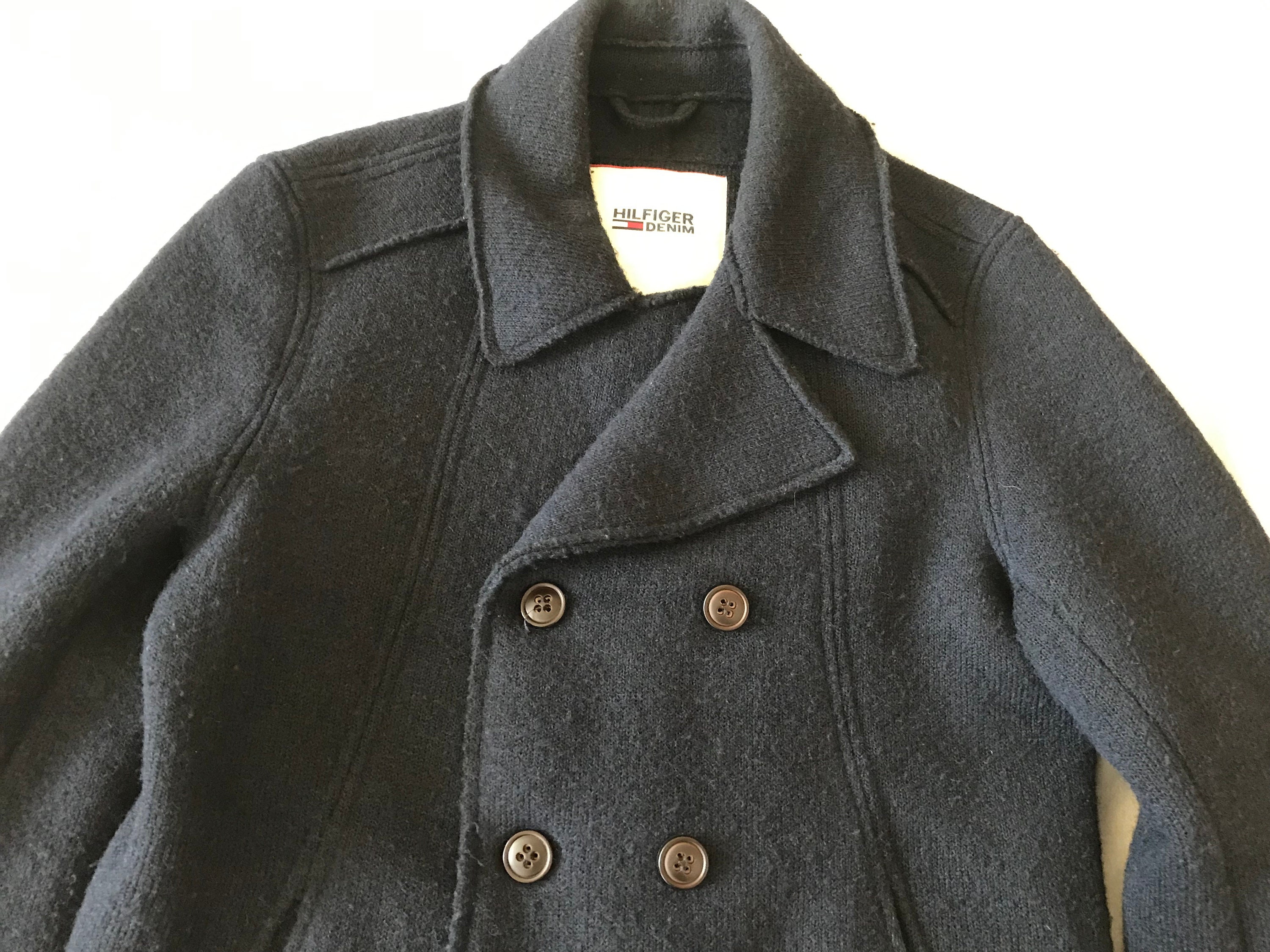 Hilfiger(USA)ビンテージウールピーコート TommyHilfiger(USA)ビンテージウールピーコート
