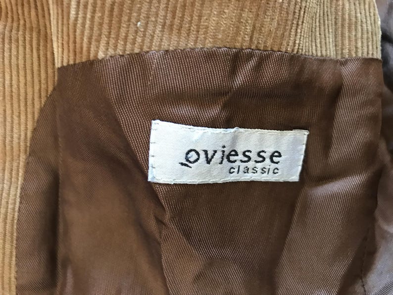 Oviesse Italian Corduroy Blazer Jacket 3 Button Medium Size 38 US - 48 ...