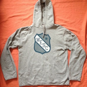 WeSC We Are The Superlative Conspiracy Sweden Classic Unisex Gray Hoodie Sweatshirt Cotton Medium Size image 1