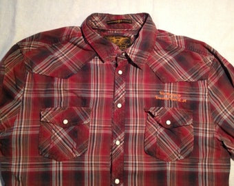 Buy Eight2nine 829 Western Cowboy Long Sleeve Men's Shirt Size XL