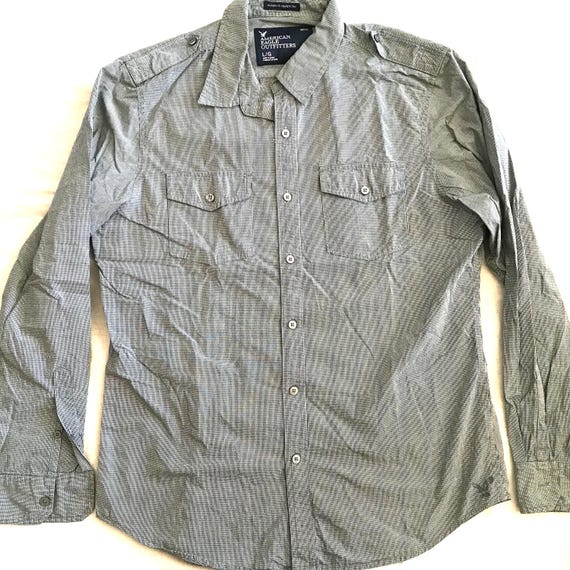 green emerald velvet dress Men's Commander Button Down main image 0