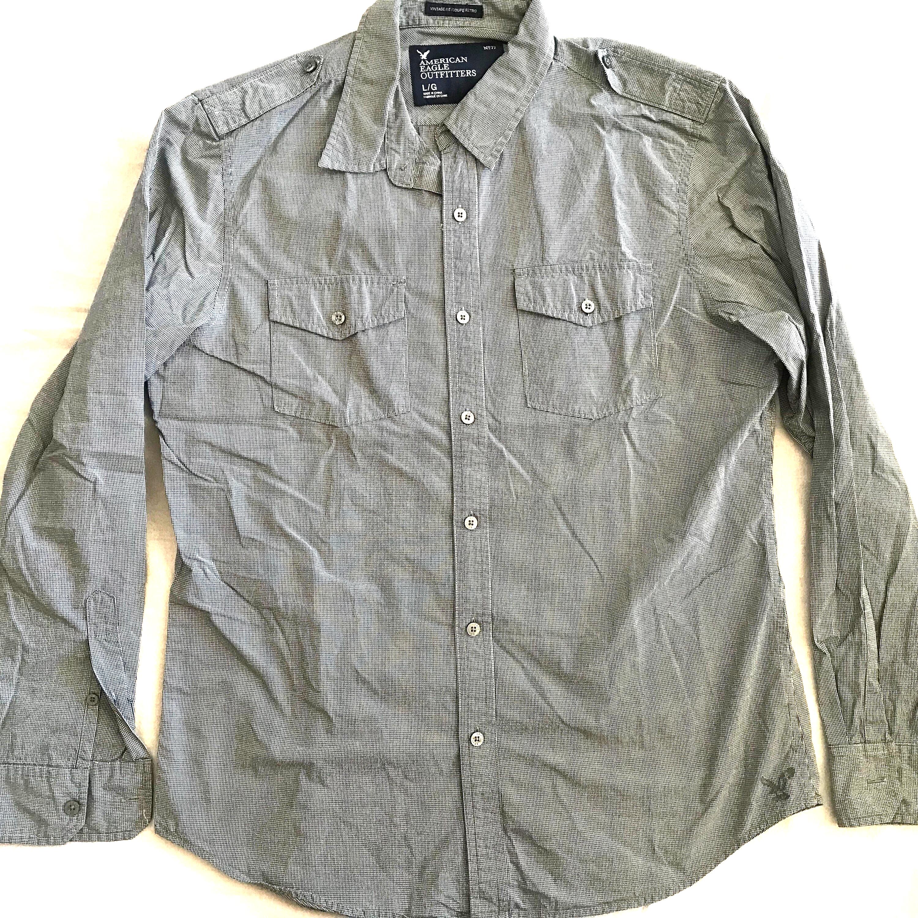 eagle brand dress shirts for men Men's Long Sleeve Easy Care Shirt