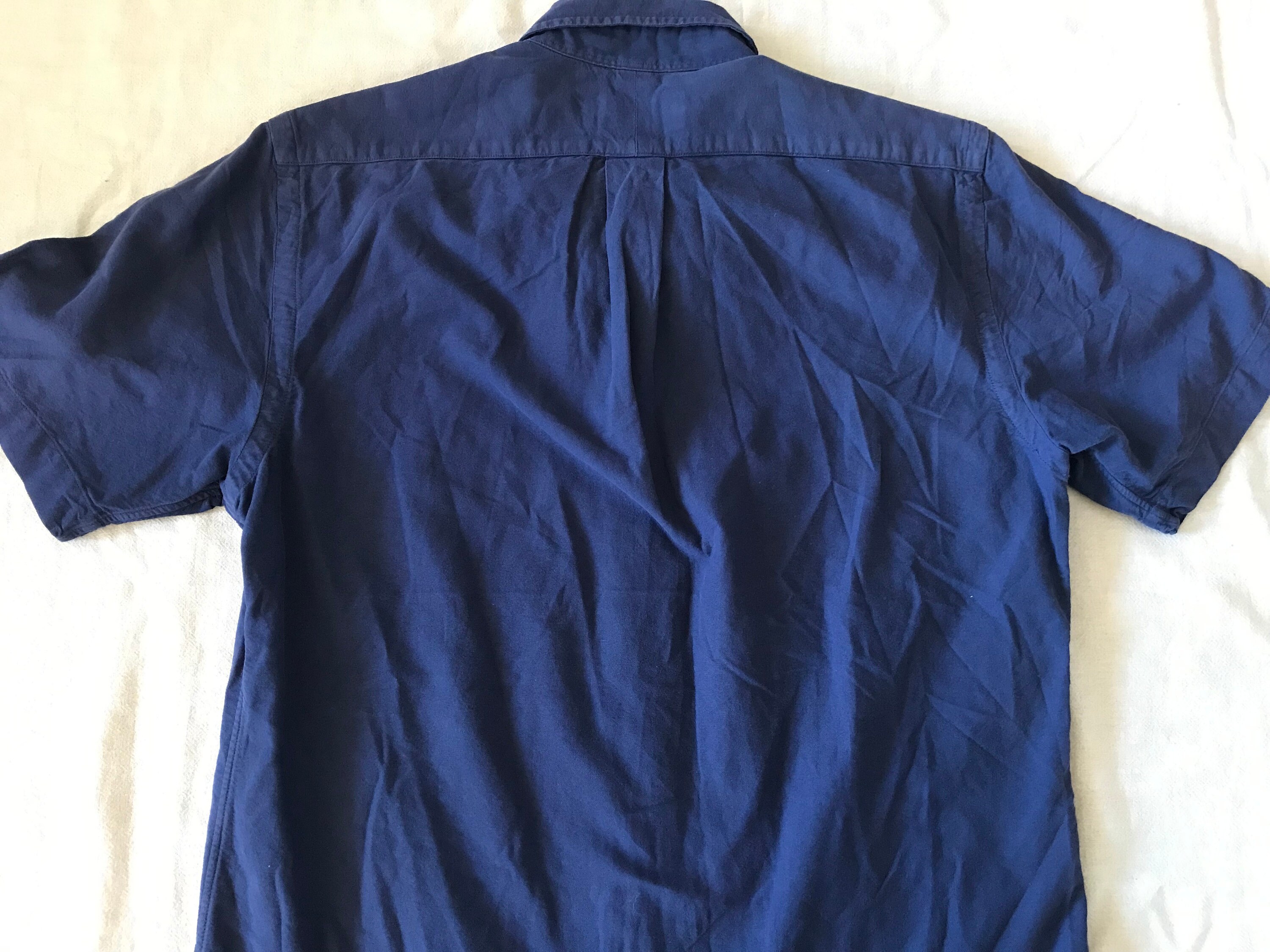 ラルフローレン ポロ 半袖 メンズ シャツ ネイビーブルー XS XS