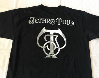 80s JETHRO TULL バンドT ブラック ビンテージ USA製 Vintage 1978 Jethro Tull Concert T-shirt: Ian Anderson