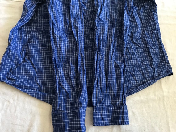 Polo Ralph Luren Checkered Blue Men's Dress Shirt… - image 10