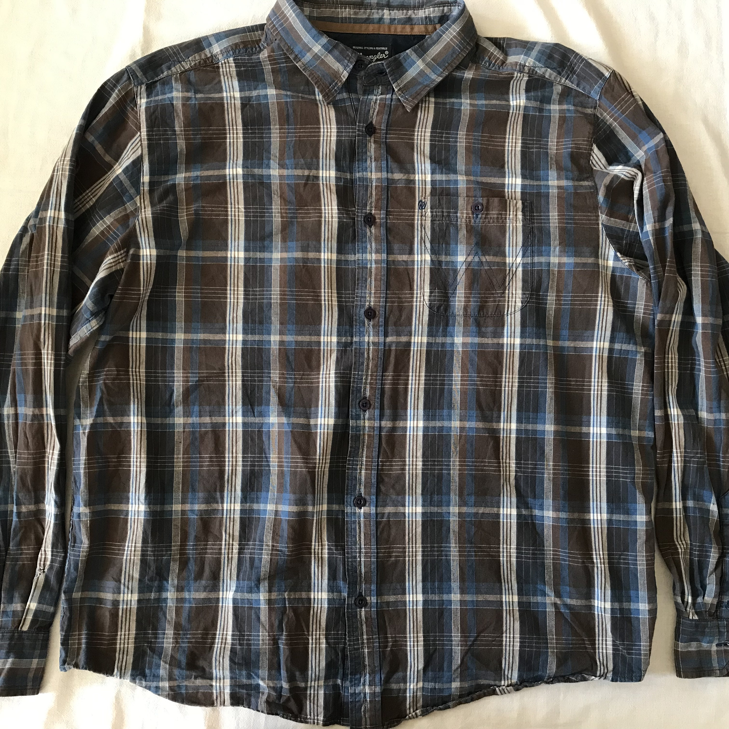 Chemise Décontractée À Manches Longues À Carreaux Pour