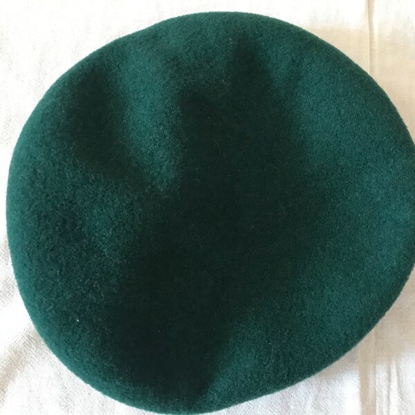 Kangol Militry Unisex Wool Beret Dark Green With Medium Size 58/60