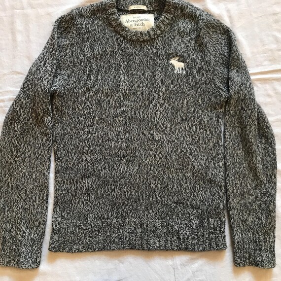 Abercrombie and Fitch Herren Pullover Rundhalspullover Grau - Main Image