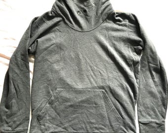 Sudadera unisex para hombre de la industria diésel, gris, talla XL